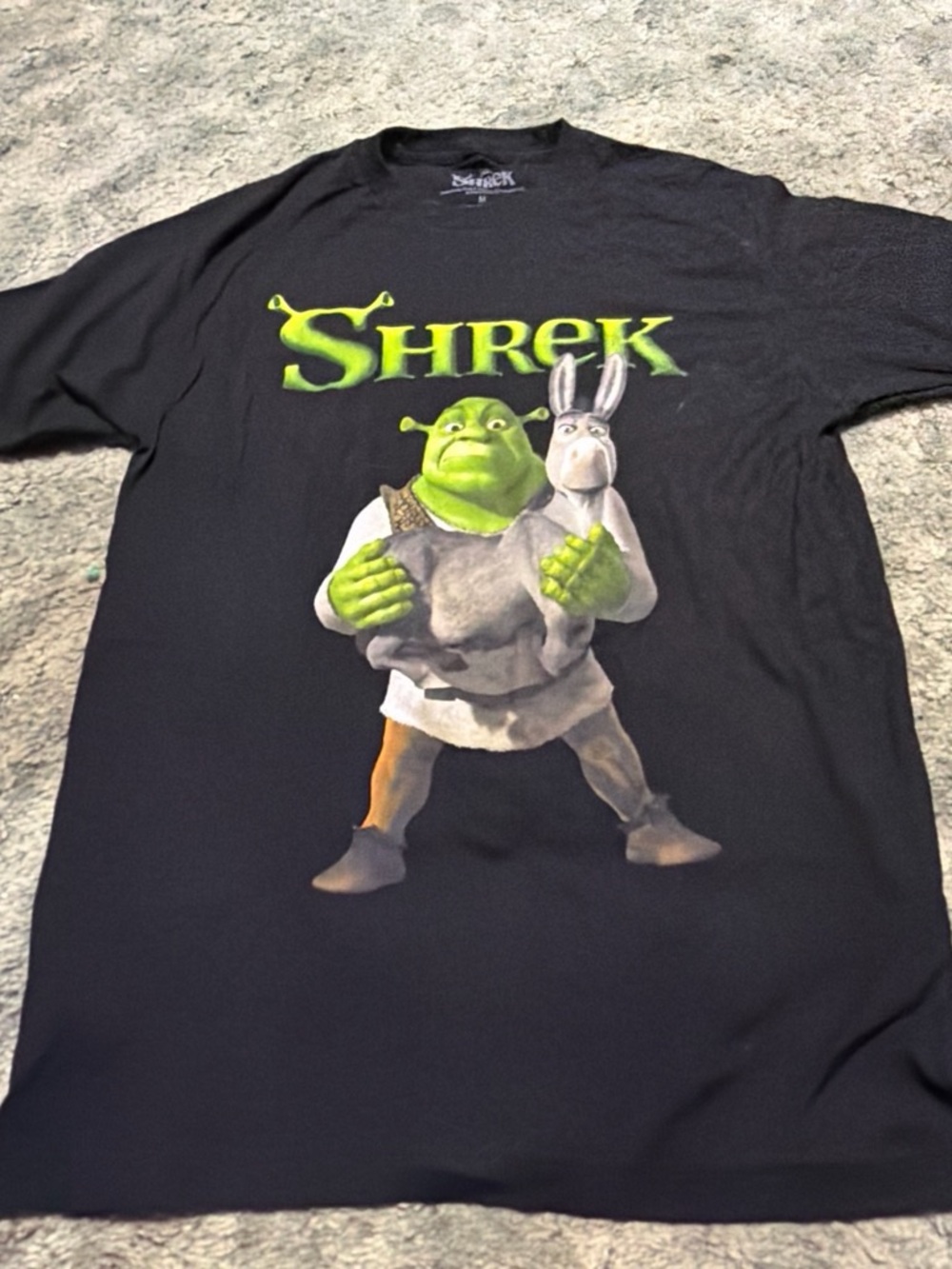 Shrek Graphic Short Sleeve Tee - Black